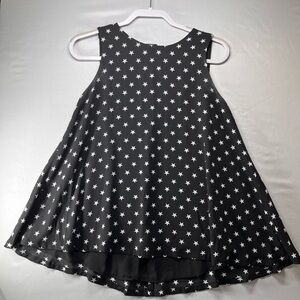 Catherine Malandrino Black and White Star‎ Blouse